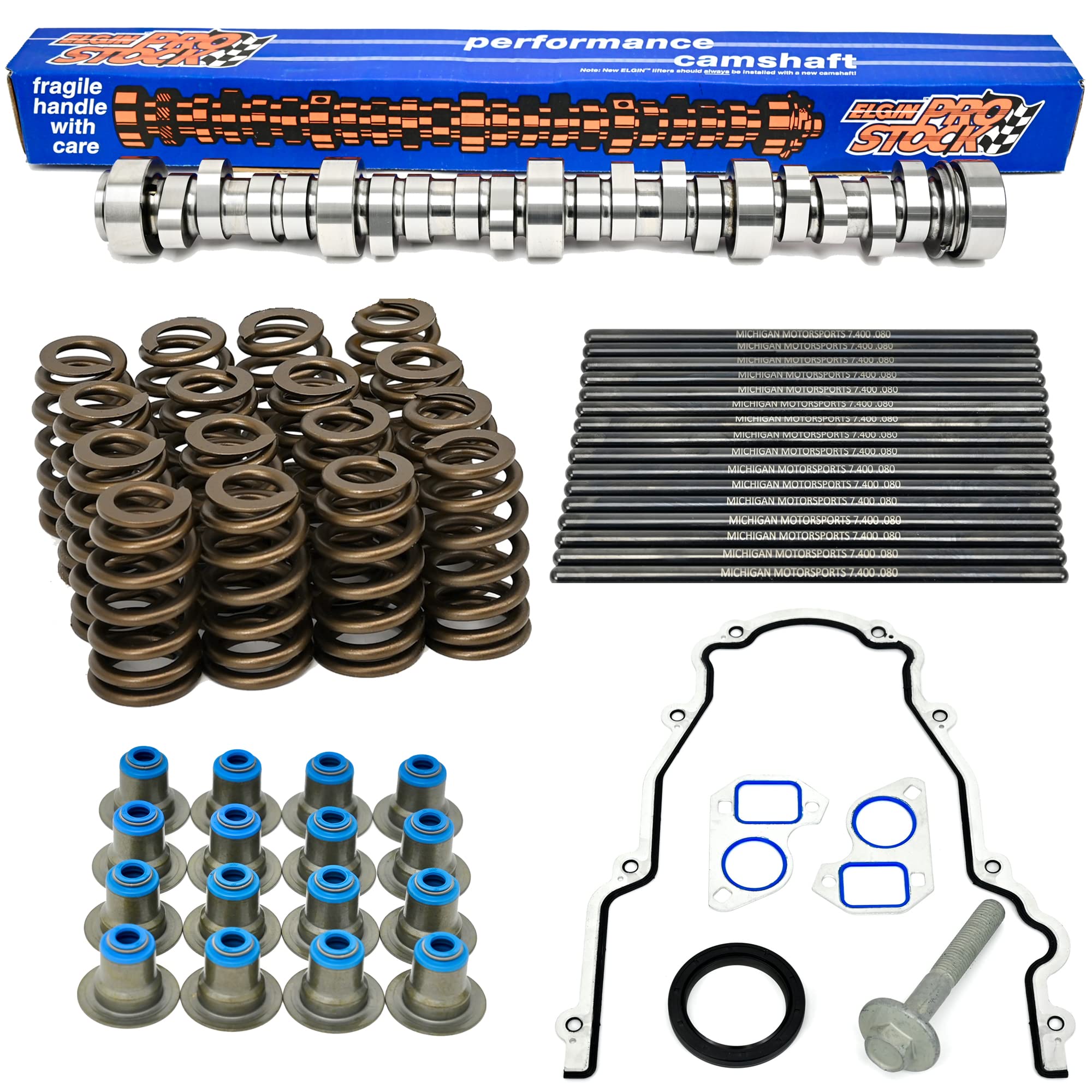 Sloppy Mechanics Stage 1.5 Camshaft Install Kit for Gen III/IV LS 4.8L 5.3L LS1 Vortec Trucks (Includes Cam Kit, Gaskets, Lifters & Trays) - Image 5