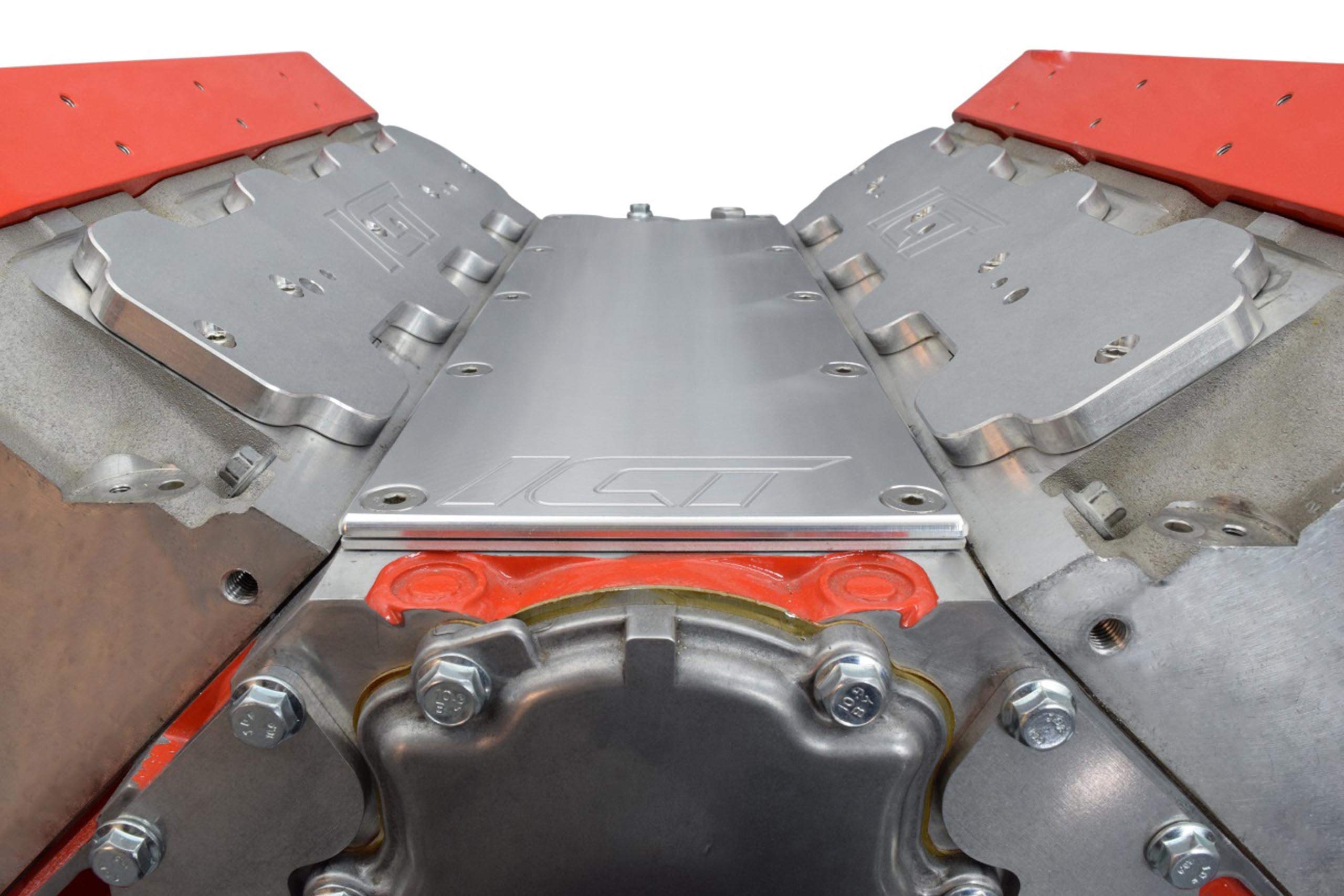 ICT Billet LS Gen III (3) VALLEY PAN Cover Plate Billet Aluminum Low Profile (No Knock Sensor) LSX LS1 LM7 LR4 LQ4 LS6 L59 LQ9 LM4 L33 Dress Up Engine Cover 551629 - Image 3