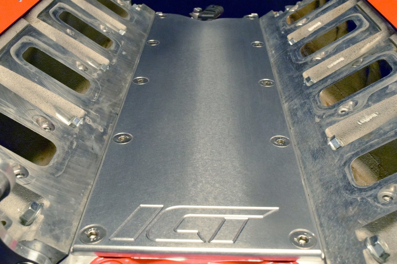 ICT Billet LS Gen III (3) VALLEY PAN Cover Plate Billet Aluminum Low Profile (No Knock Sensor) LSX LS1 LM7 LR4 LQ4 LS6 L59 LQ9 LM4 L33 Dress Up Engine Cover 551629 - Image 7