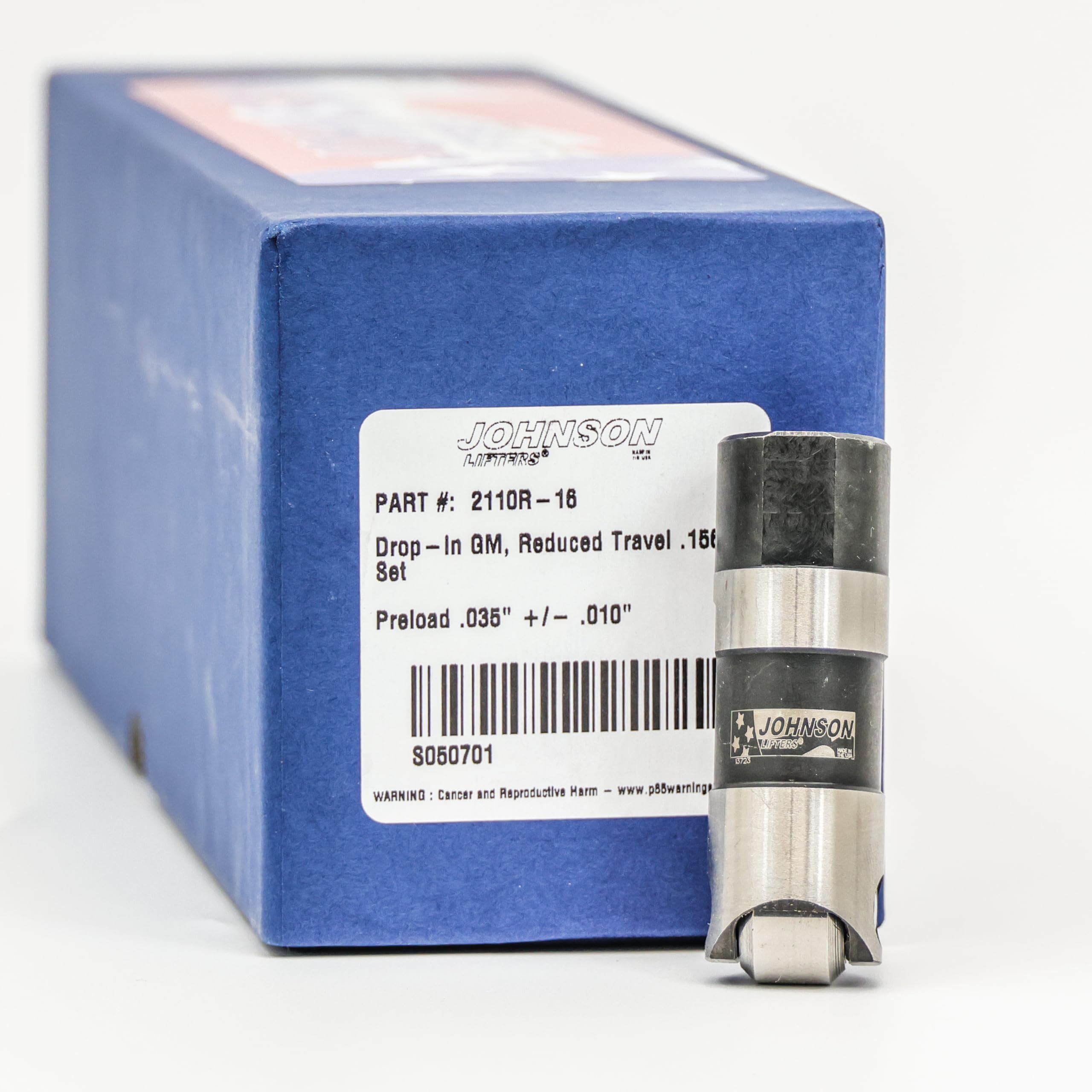 Johnson 2110R Slow Leakdown Lifter Set w/GM Guide Trays | Fits LS & LT Engines | Precision Valve Control & Race-Ready Durability | GM 4.8L 5.3L 5.7L 6.0L 6.2L LS1 LS2 LS3 LQ4 LQ9 LY6 L92 L99 LT1 LT4 - Image 3