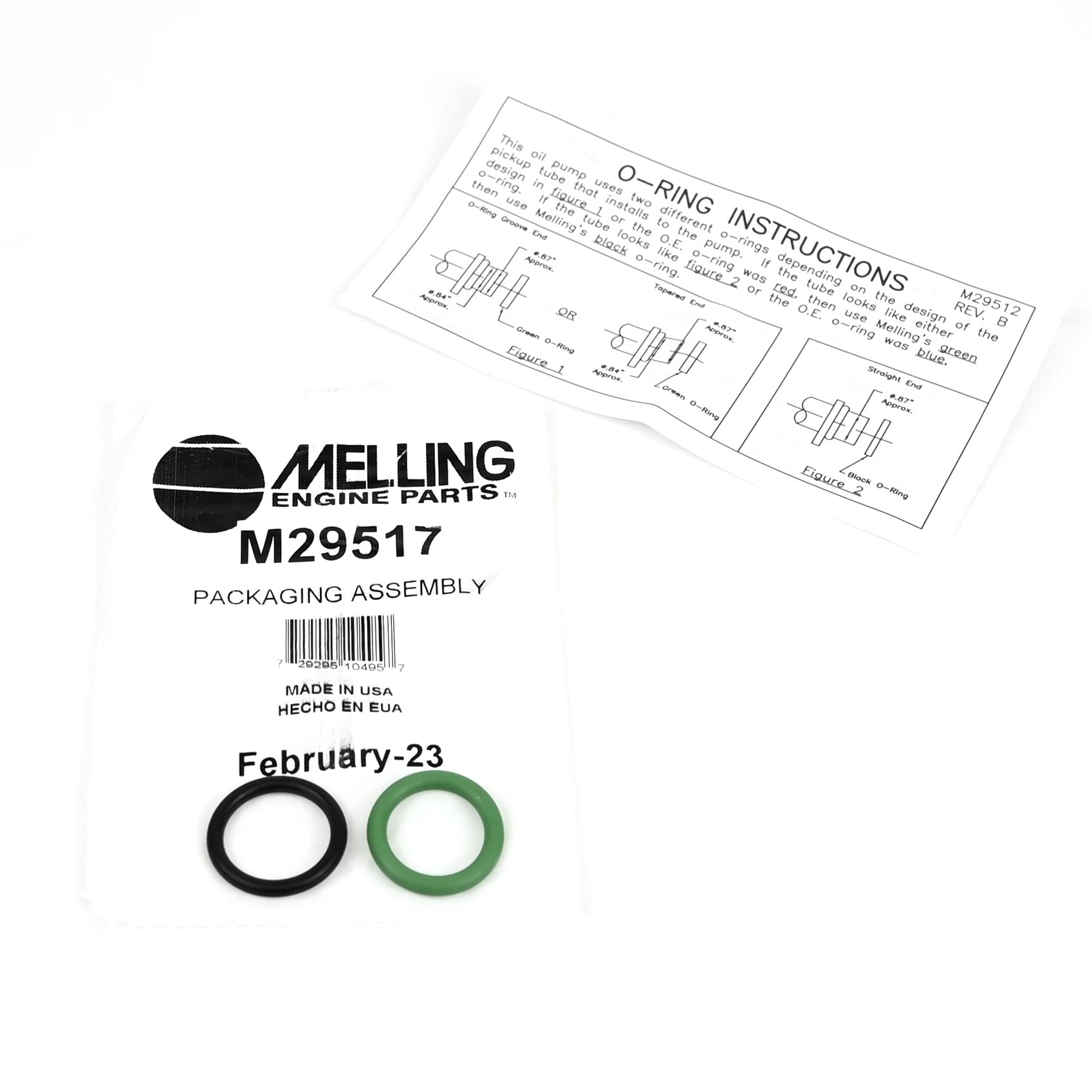 Melling M295 LS Oil Pump with LS Install Gasket Kit -Fits Gen III/IV LS 4.8 5.35.7 6.0 6.2 LS1 LS6 LS2 LS3 stock replacement pump - Image 6