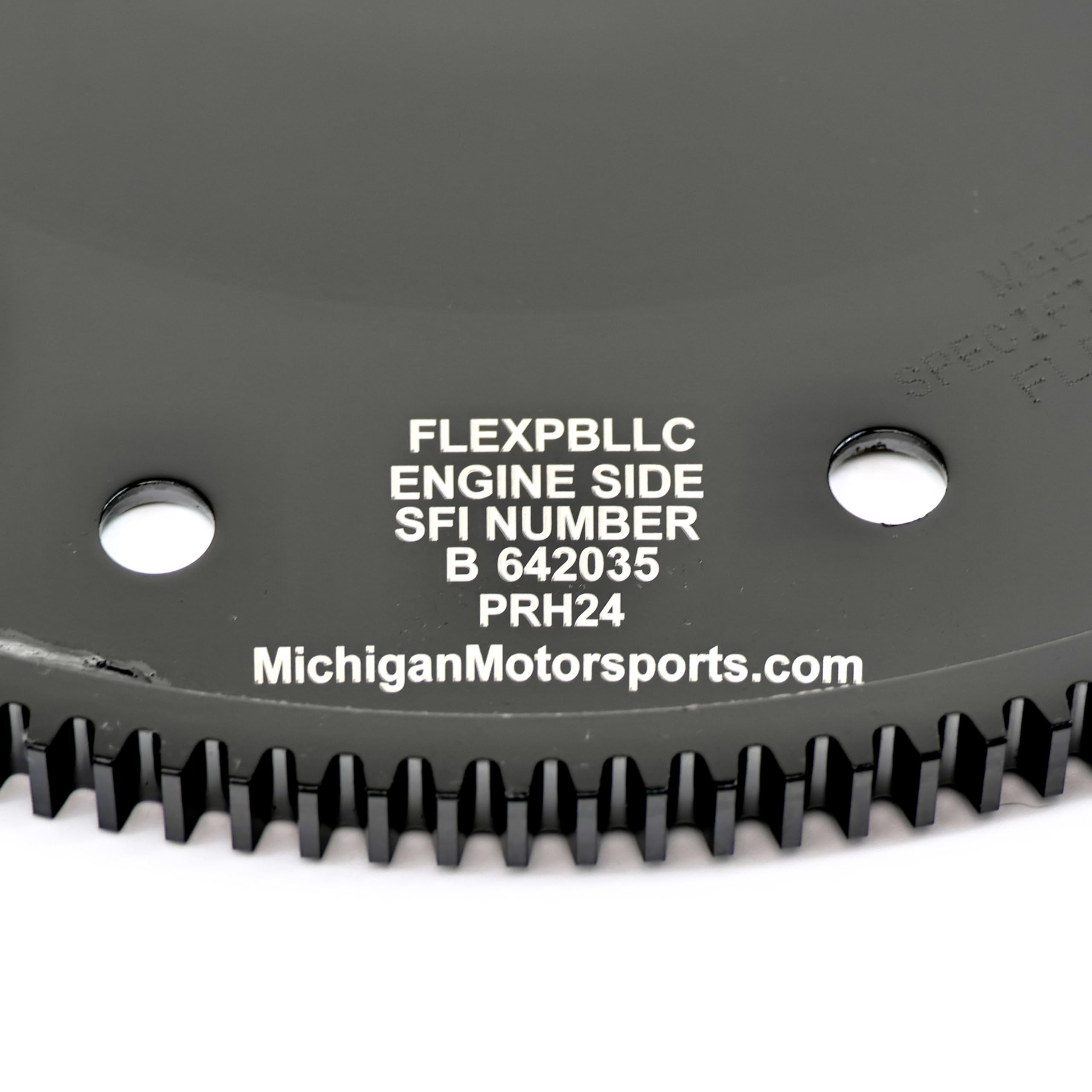 Michigan Motorsports 1999-2000 6.0L LS Flexplate for Long Crank | MMFLEXPBLLC | Fits LQ4 Engines with 6-Bolt Crankshaft | SFI-Rated High-Strength Flat Flexplate | Durable LS Transmission Upgrade - Image 4