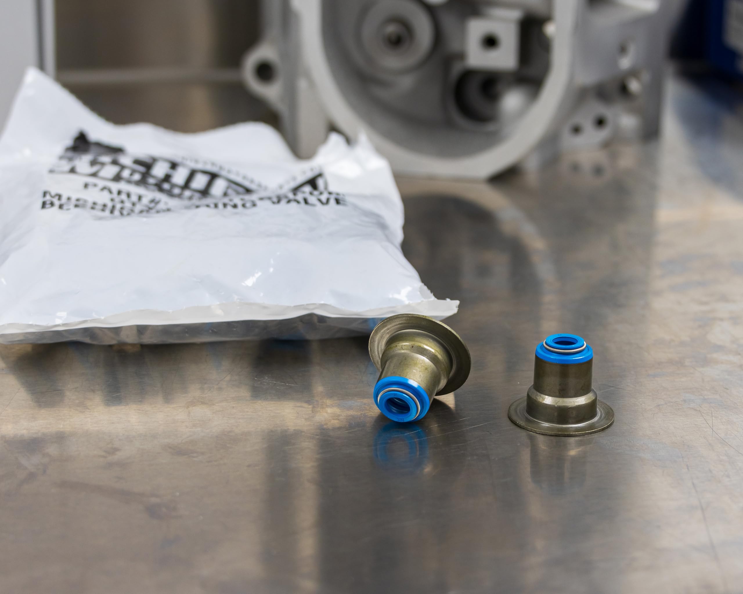 Michigan Motorsports LS/LT Beehive Valve Seal Kit | Set of 16 | Hat-Style Stem Seal for 4.8L 5.3L 5.7L 6.0L 6.2L 7.0L LS & Gen V LT Engines | OEM-Style Powdered Metal Guide Fit - Image 7