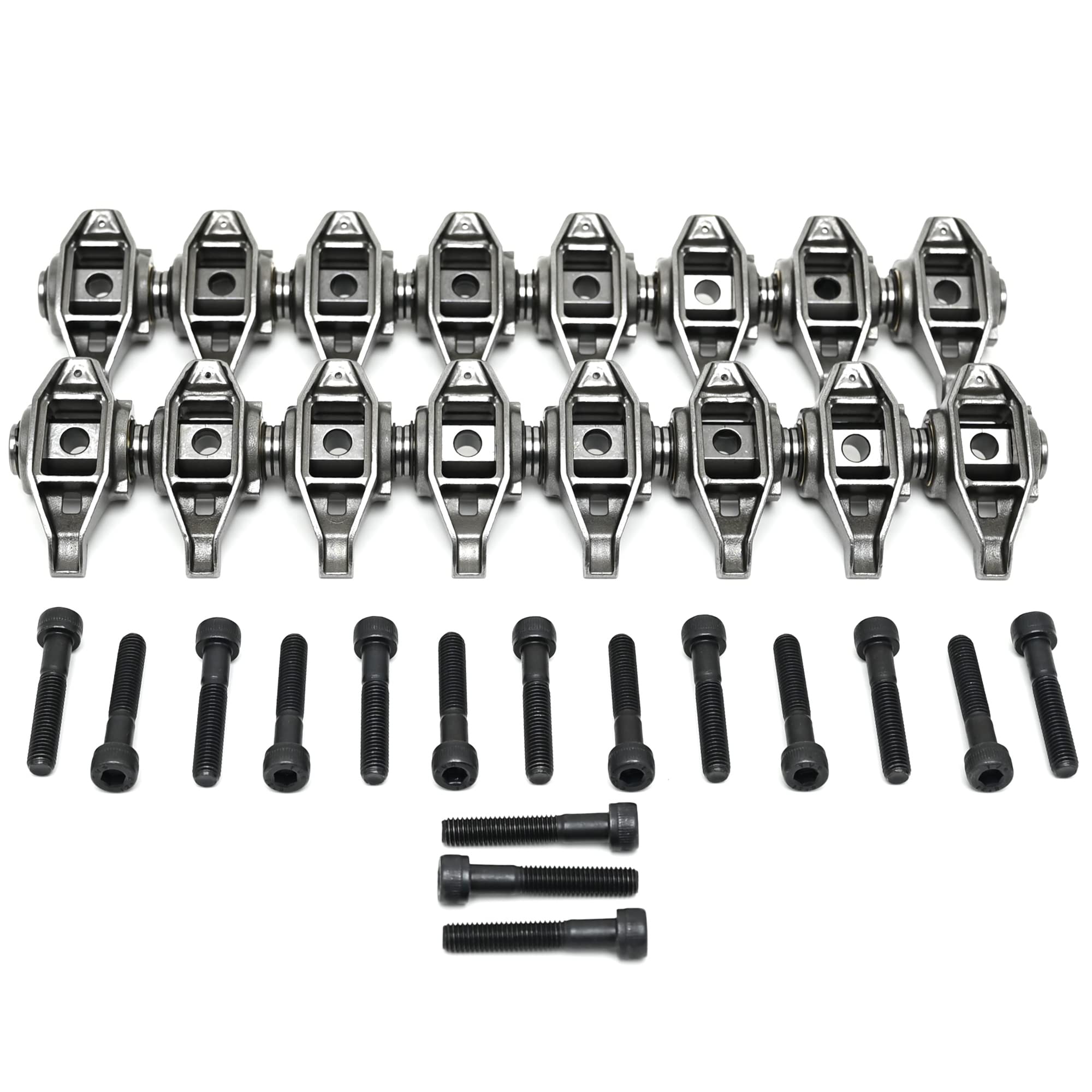 Michigan Motorsports LS1 Rocker Arms w/Bronze Bushing Trunnion Kit & GM Rocker Arm Support Pedestal Stands - Fits 4.8L 5.3L 5.7L 6.0L LS1 LS2 LS6 LM7 LQ4 L33 - Performance Valvetrain Upgrade - Image 8