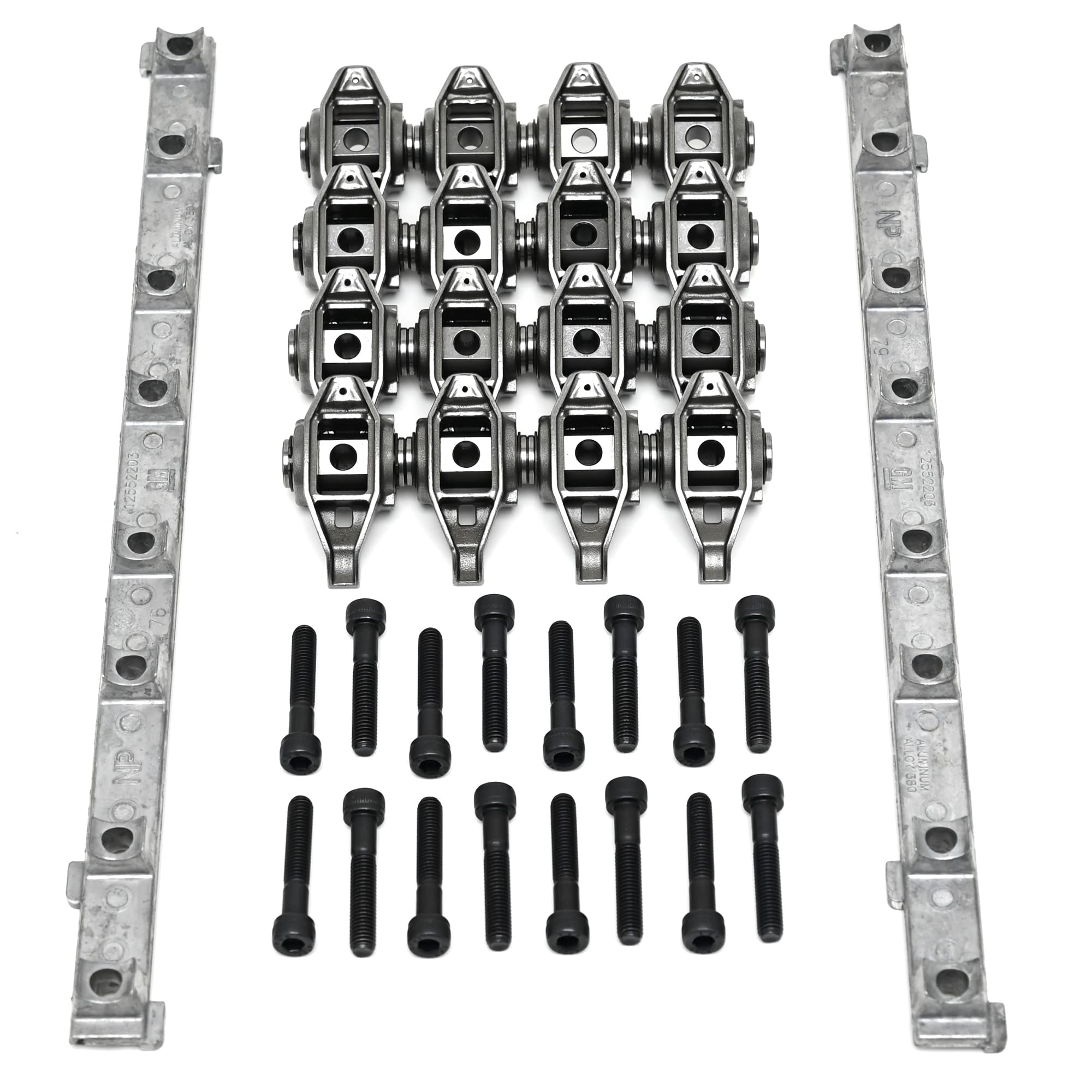 Michigan Motorsports LS1 Rocker Arms w/Bronze Bushing Trunnion Kit & GM Rocker Arm Support Pedestal Stands - Fits 4.8L 5.3L 5.7L 6.0L LS1 LS2 LS6 LM7 LQ4 L33 - Performance Valvetrain Upgrade - Image 7