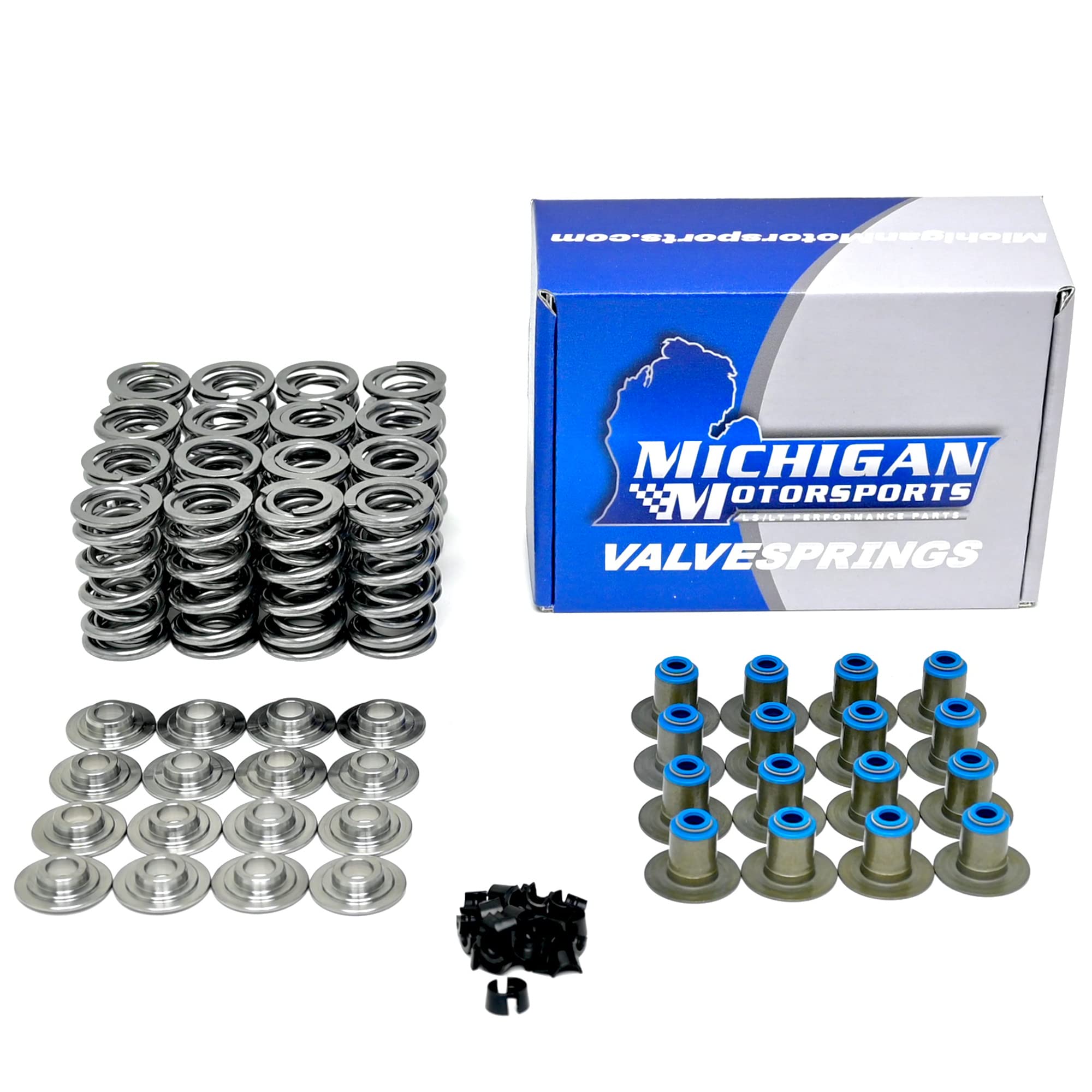 Michigan Motorsports Lumberjack High Lift LS Camshaft Kit - Fits 4.8L 5.3L 5.7L 6.0L 6.2L - LS1 LS3 LS6 LY5 LQ4 LQ9 LM7 L59 LS Engines (Cam, .660" Dual Spring Kit, Pushrods) - Image 4