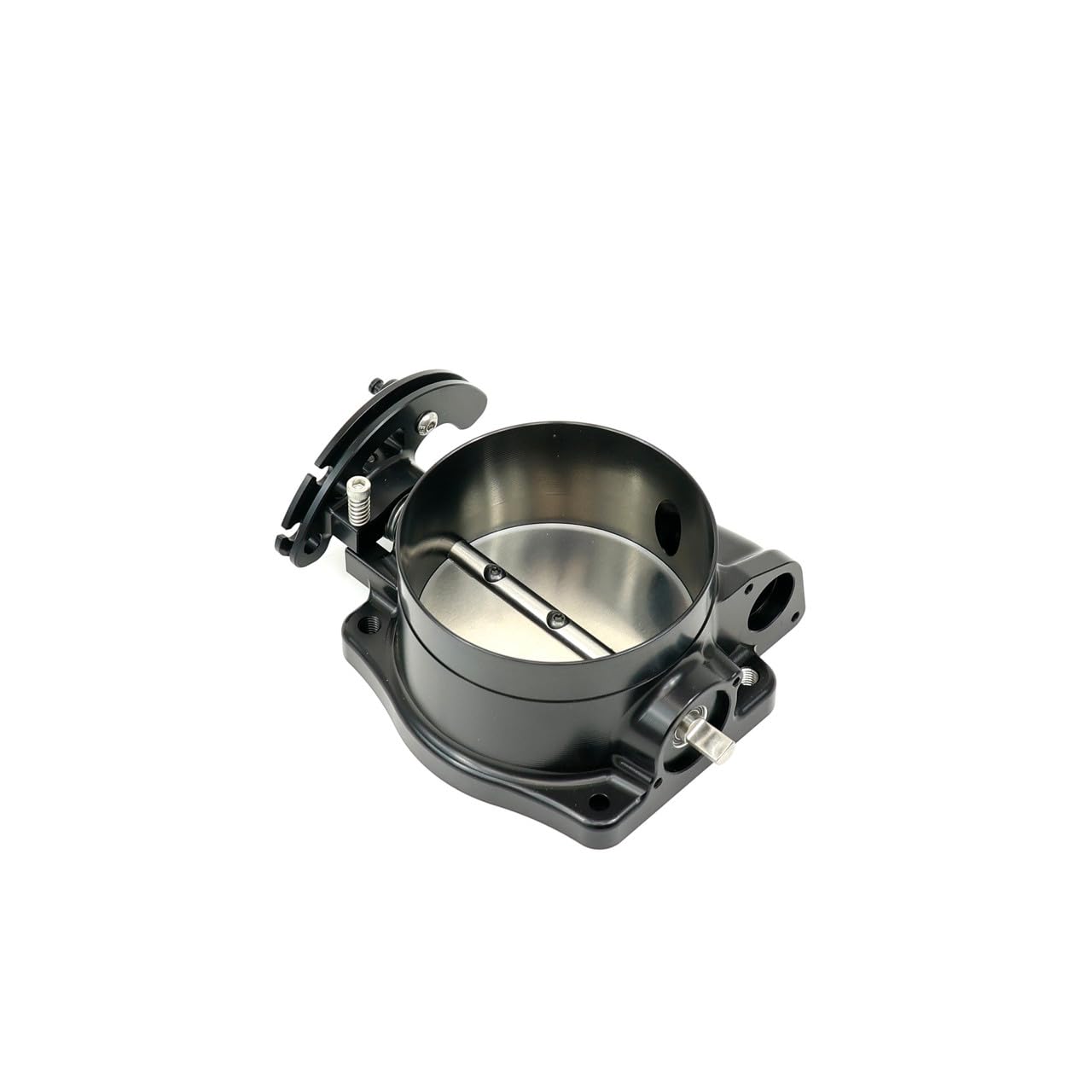 Nick William 92MM Black LS Gen 3/4 Cable Throttle Body, 92MMBK CNC Billet for 4.8 5.3 5.7 6.0 6.2 LS1 LS2 LQ4 LQ9 LS3 L92 L94 L76 L77 LY6 L96 SD92MMBK - Image 6