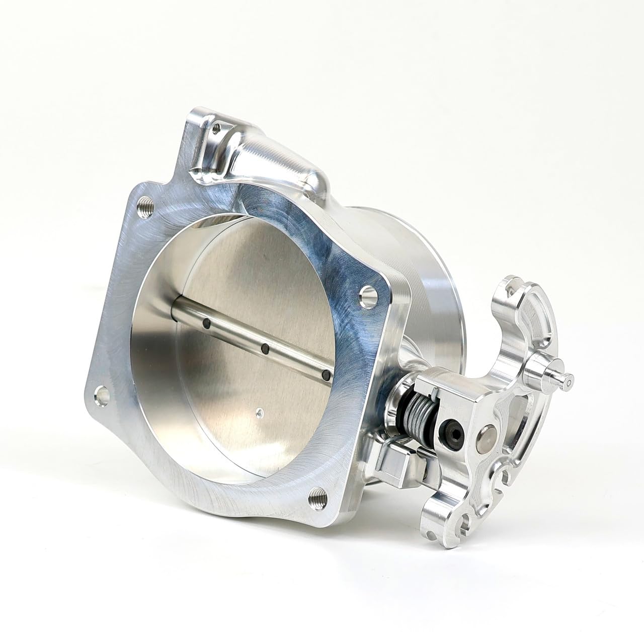 Nick William 92MM LS Gen 3/4 Cable Throttle Body, 92MMBK CNC Billet for 4.8 5.3 5.7 6.0 6.2 LS1 LS2 LQ4 LQ9 LS3 L92 L94 L76 L77 LY6 L96 SD92MMBK - Image 5