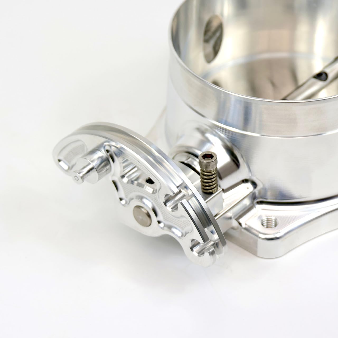 Nick William 92MM LS Gen 3/4 Cable Throttle Body, 92MMBK CNC Billet for 4.8 5.3 5.7 6.0 6.2 LS1 LS2 LQ4 LQ9 LS3 L92 L94 L76 L77 LY6 L96 SD92MMBK - Image 7