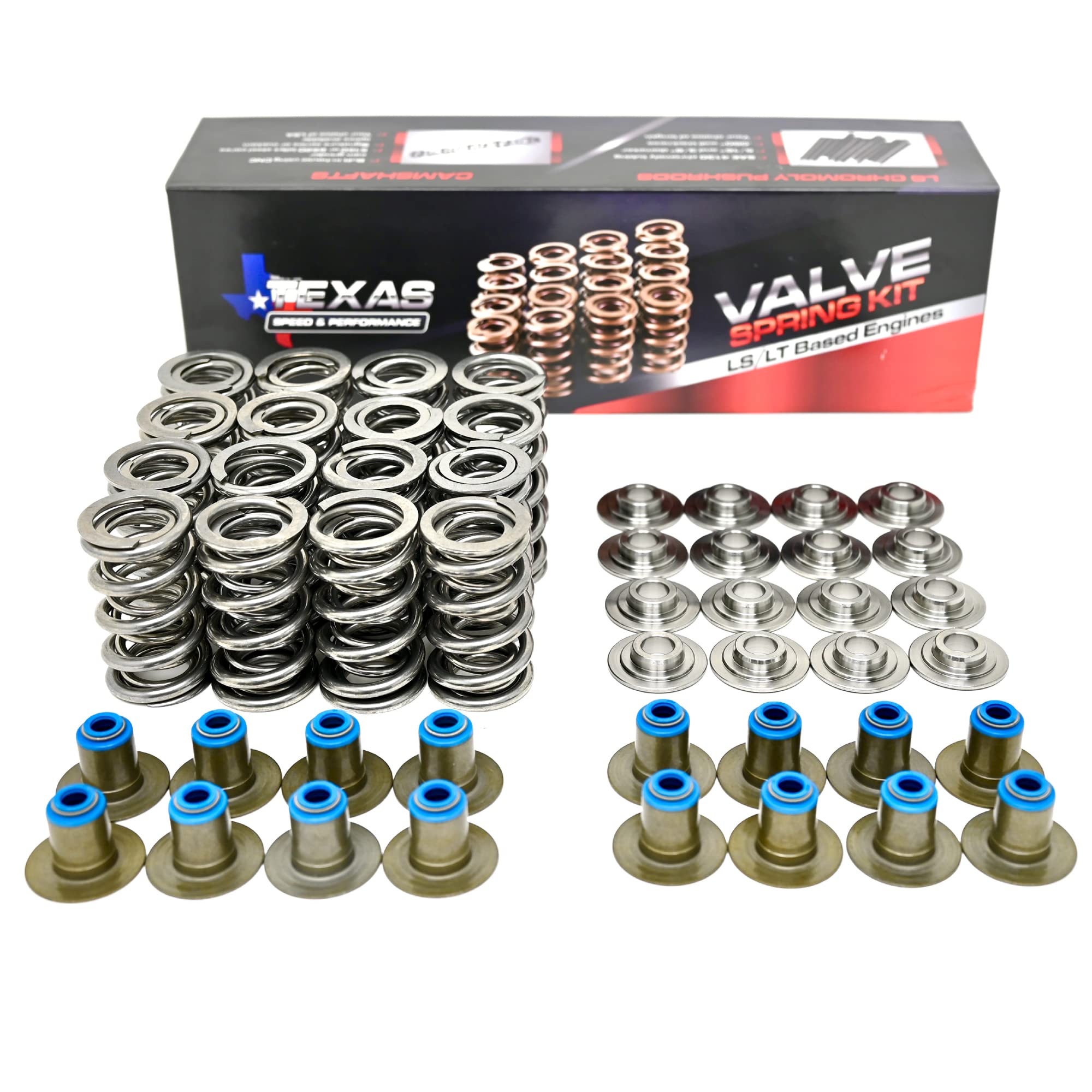 Texas Speed TSP LS3 Stage 3 Turbo Camshaft L99 L96 L92 L76 L77 Rectangle Port (Cam, Spring Set, Pushrods) - Image 4